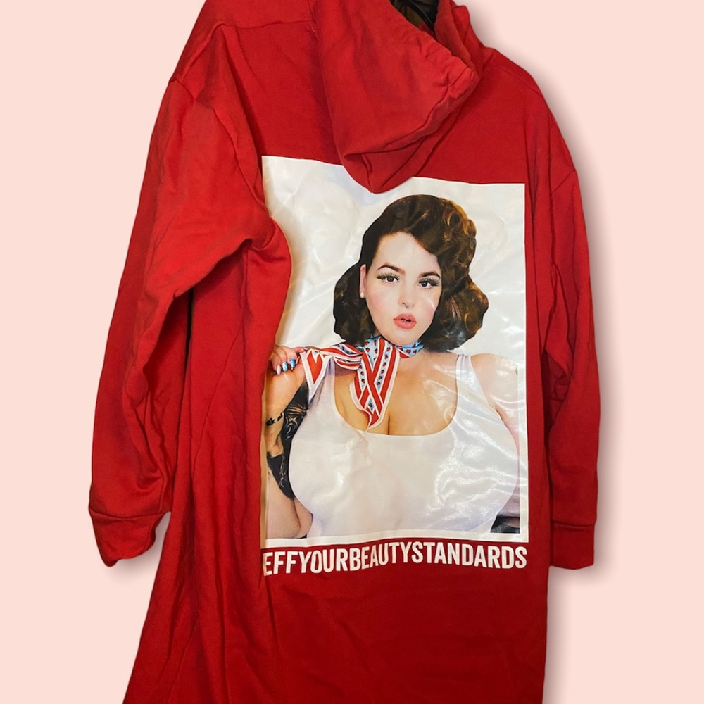 EFF YOUR BEAUTY STANDARDS - bad a** sweatshirt dress - XL